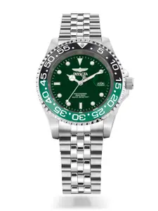Invicta Men Dial & Stainless Steel Bracelet Style Straps Analogue Watch 34105
