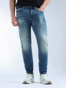 Flying Machine Slash Slim Tapered Fit Mid Rise Jeans