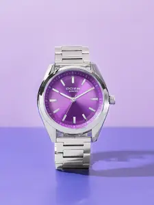 Sonata Poze Drop 4 Women Brand Log Printed Analogue Watch SP70059SM01W