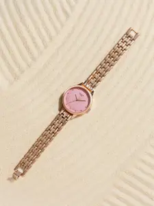 Sonata Poze Drop 4 Men Textured Dial & Bracelet Style Straps Analogue Watch SP80114WM01