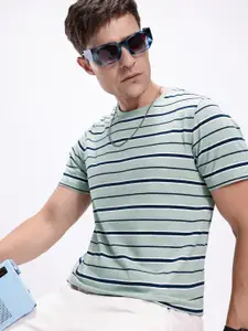 Kook N Keech Men Striped T-shirt