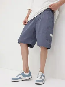 The Roadster Life Co. Men Pure Cotton Relaxed Fit Cargo Shorts