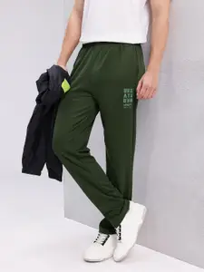 HRX by Hrithik Roshan Men Mid-Rise Regular Fit Lifestyle Track Pants