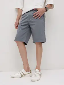 The Roadster Life Co. Men Regular Fit Cotton Bermuda Shorts