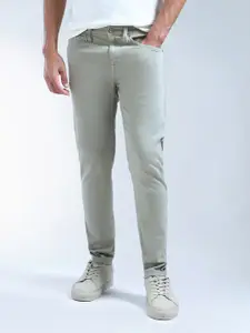Flying Machine Men Slim Fit Mid-Rise Clean Look Cotton Jeans