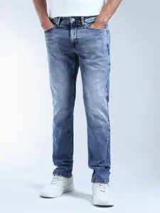 Flying Machine Men Slim Fit Heavy Fade Stretchable Jeans