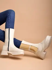 Shoetopia Girls High Top Regular Boots