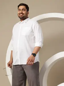 Sztori Men Plus Size Premium Pure Cotton Casual Shirt