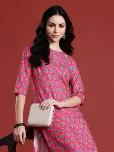 Anouk Ethnic Motifs Printed Kurta