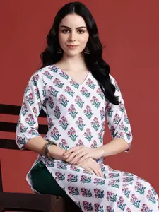Anouk Women Floral Printed Kurta