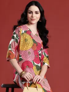 Anouk Women Floral Printed Kurta