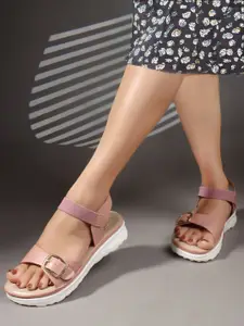 ELLE Women Velcro Casual Flat