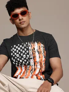 Moda Rapido Men Graphic Printed T-shirt