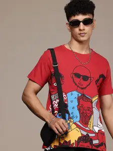 Moda Rapido Men Conversational Printed T-shirt