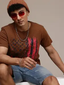 Moda Rapido Men Graphic Printed T-shirt