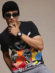 Moda Rapido Men Graphic Printed T-shirt