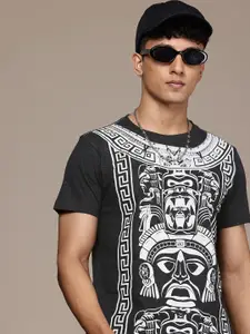 Moda Rapido Men Conversational Printed T-shirt