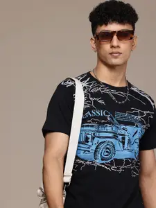 Moda Rapido Men Graphic Printed T-shirt