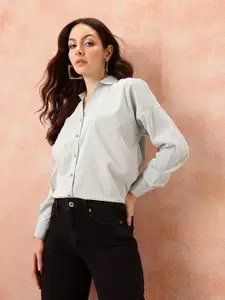 all about you Pinstripes Formal Shirt