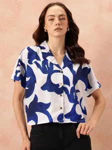 all about you Women Floral Printed Casual Shirt