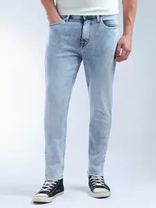Flying Machine Mankle Relaxed Tapered Light Washed Jeans