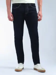 Flying Machine Slash Slim Tapered Fit Mid Rise Jeans