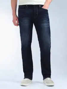 Flying Machine F-Jango Relaxed Straight Fit Whiskered Jeans
