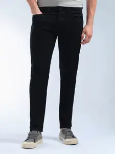 Flying Machine Slash Slim Tapered Fit Mid Rise Jeans
