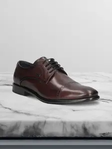 Bugatti Men Mansueto Flex Leather Formal Derbys