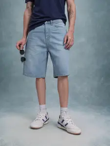 The Roadster Life Co. Men Pure Cotton Relaxed Fit Jorts