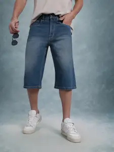 The Roadster Life Co. Men Washed Relaxed Fit Shorts