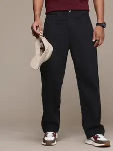 The Roadster Life Co. Men Relaxed Fit Pure Cotton Jeans