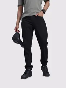 The Roadster Life Co. Men Mid-Rise Pure Cotton Jogger Fit Jeans