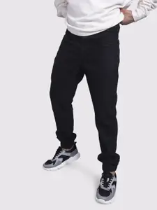 The Roadster Life Co. Men Mid-Rise Pure Cotton Jogger Fit Jeans