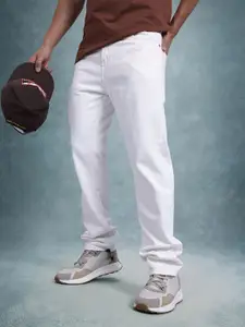 The Roadster Life Co. Men Mid-Rise Pure Cotton Regular Fit Jeans