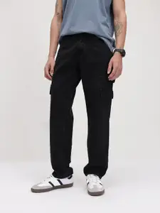 The Roadster Life Co. Men Straight Fit Mid-Rise Jeans