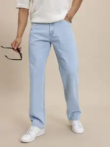 The Roadster Life Co. Men Straight Fit Mid-Rise Jeans