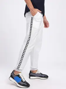 Disney by Glitchez Men Print Monochrome Relaxed Joggers