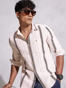 WROGN Striped Casual Shirt