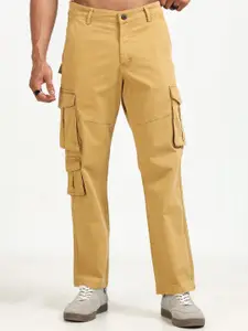 NEVER NEUD Men Relaxed Vintage Cargos Trousers