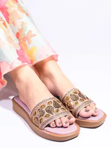 TRYME Women Open Toe Platform Sandals