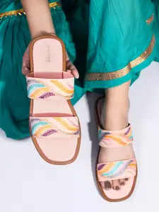 TRYME Platform open toe sandles