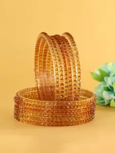 LAVAZZA Set Of 12 Crystals Stone-Studded Bangles