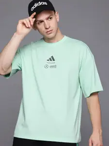 ADIDAS Printed Mercedes AMG Petronas Formula One T-shirt