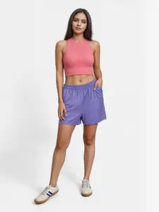 glitchez Women Loose  High-Rise Shorts