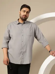 Sztori Men Plus Size Premium Cotton Linen Casual Shirt