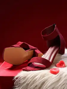 TRASE Women Block Sandals