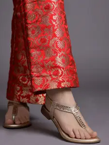 Shoetopia Girls Embellished T-Strap Flats Flats