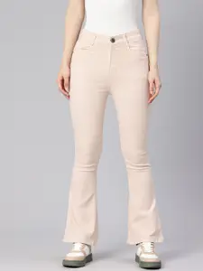 ADBUCKS Women Bootcut High-Rise Jeans