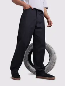 The Roadster Life Co. Men Relaxed Fit Cotton Cargos